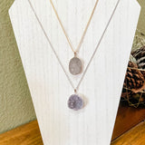 Druzy Agate Necklace