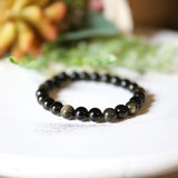 Golden Obsidian Bracelet