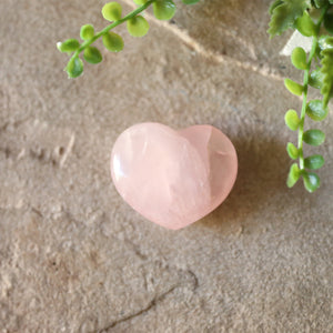 Rose Quartz Heart